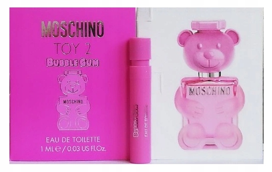 Moschino Toy 2 Bubble Gum EDT 1 ml x 10 szt = 10 ml - obrazek 2