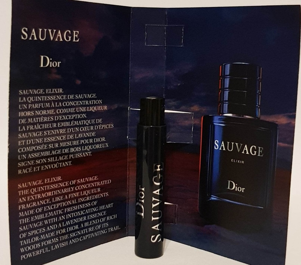 Dior Sauvage Elixir 1ml Ekstrakt Perfum - obrazek 2