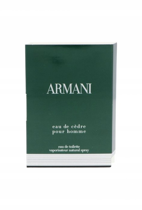 Armani Eau De Cedre Pour Homme Edt 1,2ml - obrazek 2