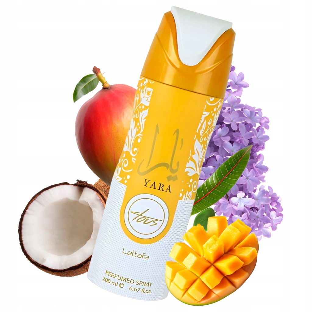 Lattafa Dezodorant perfumowany dla kobiet Yara Tous 200 ml - obrazek 2
