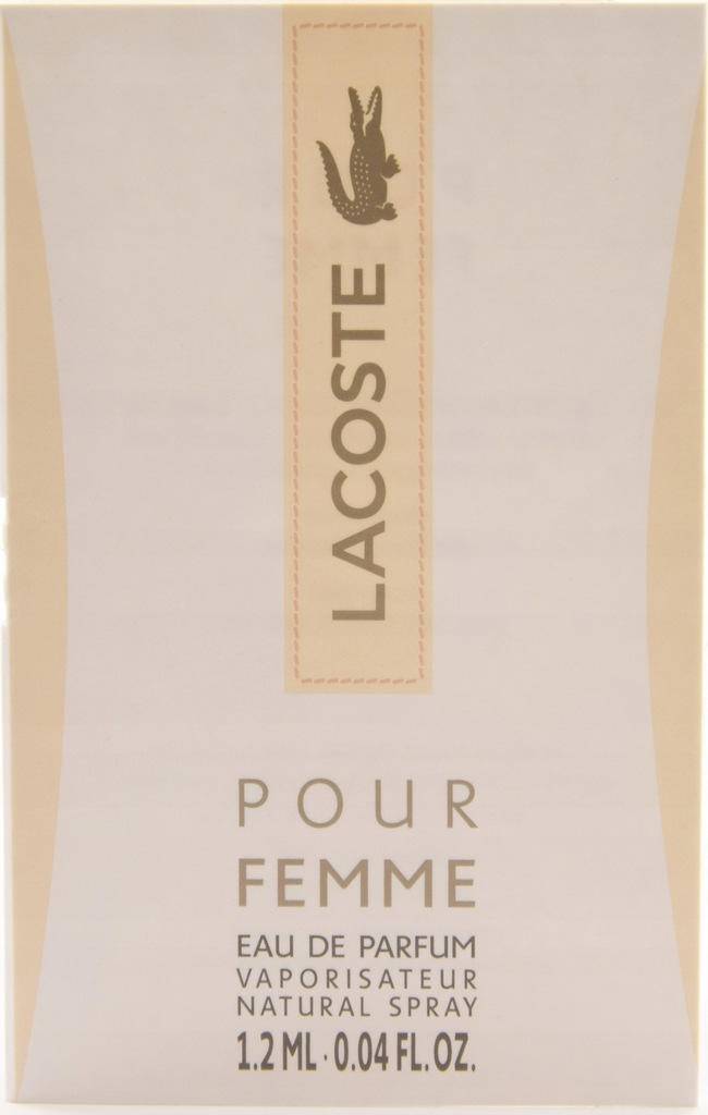 LACOSTE Pour Femme EDP 1,2ML - obrazek 3