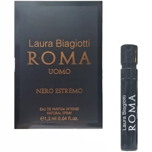 Laura Biagiotti Roma UOMO NERO ESTREMO EDP INTENSE 1,2ML