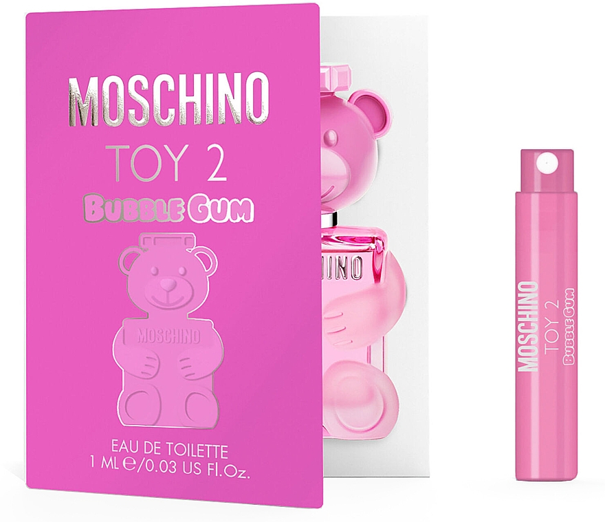 Moschino Toy 2 Bubble Gum EDT 1 ml x 10 szt = 10 ml - obrazek 4