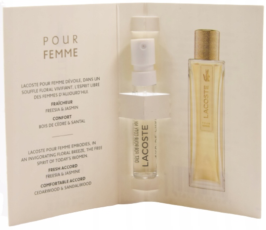LACOSTE Pour Femme EDP 1,2ML - obrazek 2