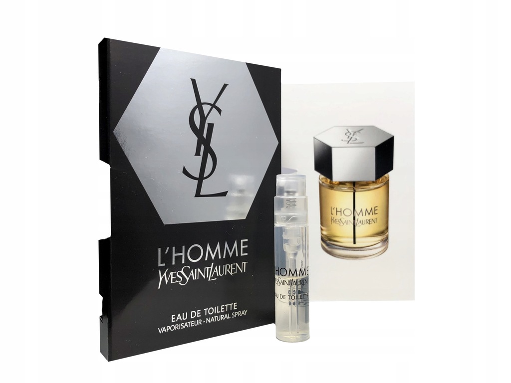 Yves Saint Laurent L'Homme EDT 1,2 ml - obrazek 2