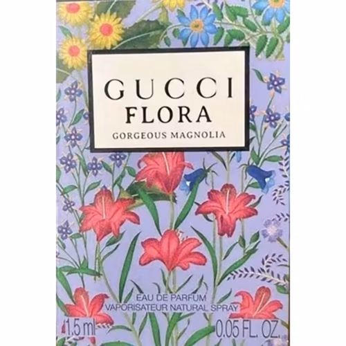 Gucci Flora Gorgeous Magnolia  EDP 1,5 ml x 3 = 4,5ml