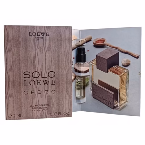 LOEWE SOLO CEDRO 2ml EDT x 3 = 6 ml