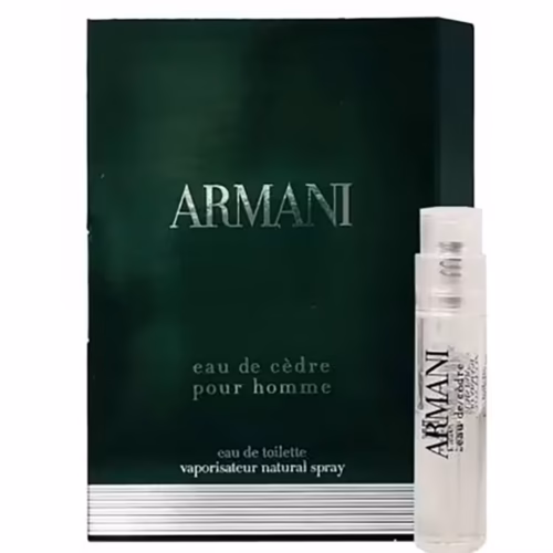 Armani Eau De Cedre Pour Homme Edt 1,2ml x 3 = 3,6 ml