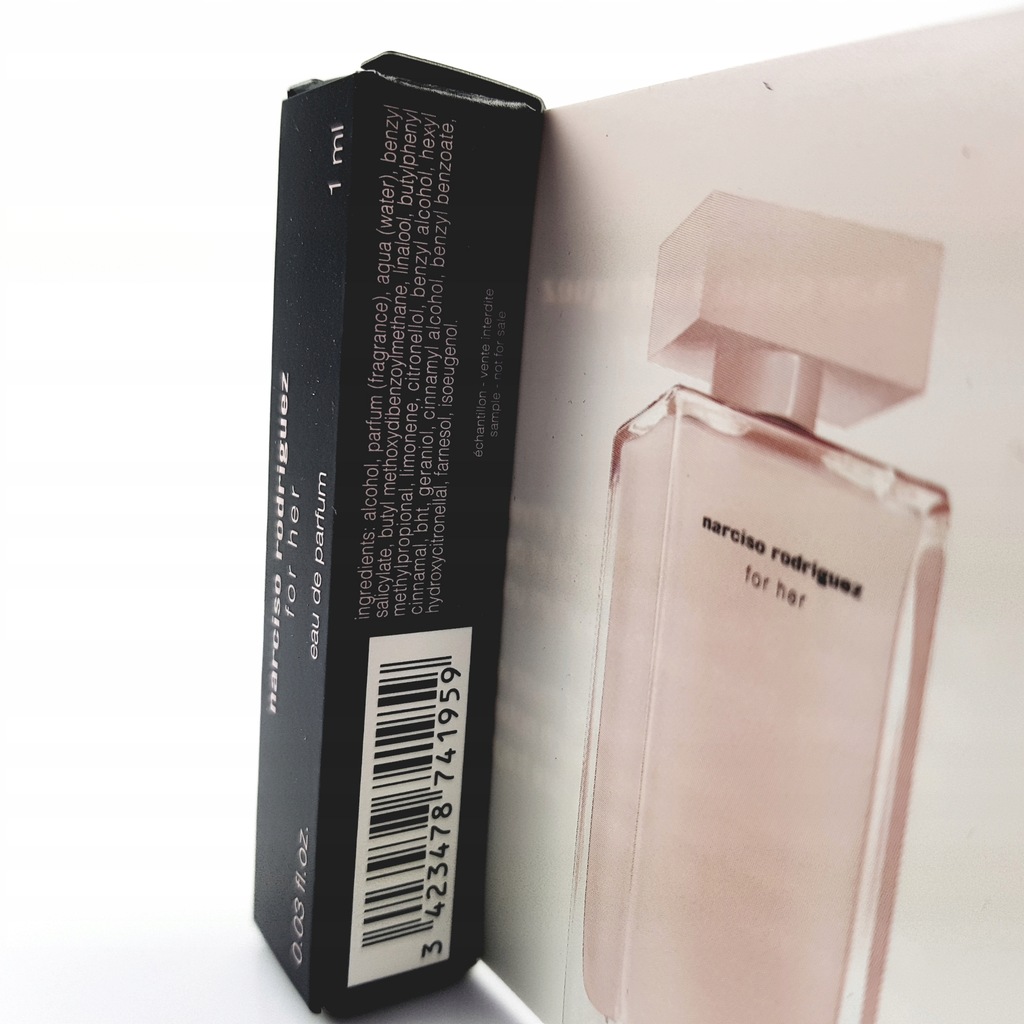 Narciso Rodriguez For Her EDP 0,6 ml x 3 = 1,8 - obrazek 3