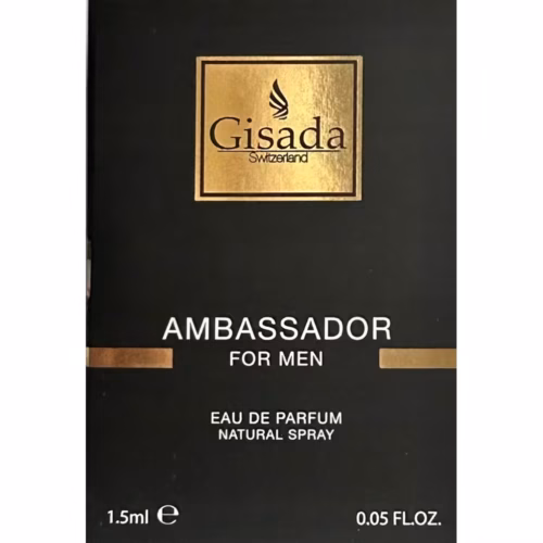 Gisada Ambassador For Men EDP 1,5 ml x 3 = 4,5 ml