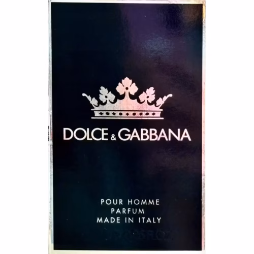 DOLCE & GABBANA K POUR HOMME PARFUM 1,5ML x 3 = 4,5 ml