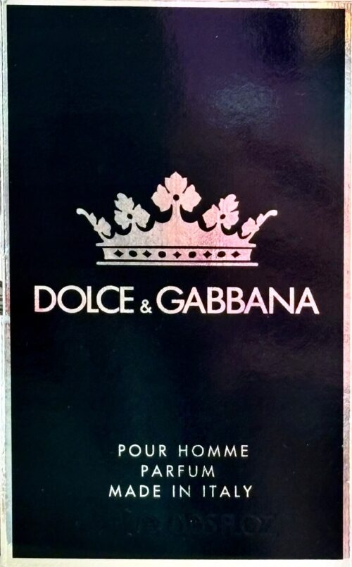 DOLCE & GABBANA K POUR HOMME PARFUM 1,5ML x 3 = 4,5 ml