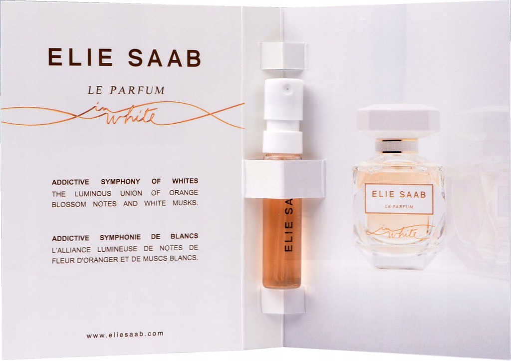 Elie Saab LE PARFUM In White 1,5ML EDP x 3 = 4,5 ml - obrazek 2