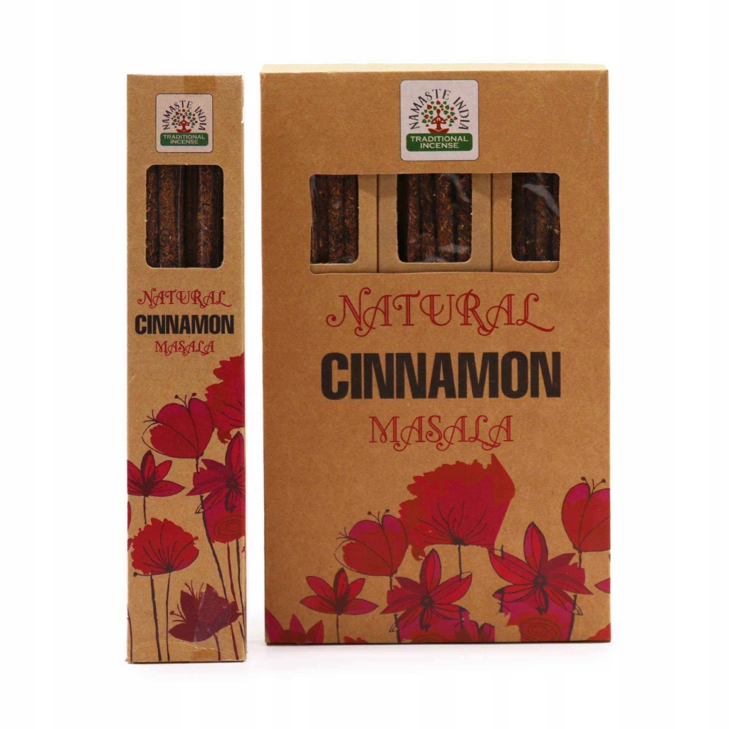 NATURALNE BOTANICZNE KADZIDEŁKA NAMASTE MASALA CINNAMON - obrazek 2