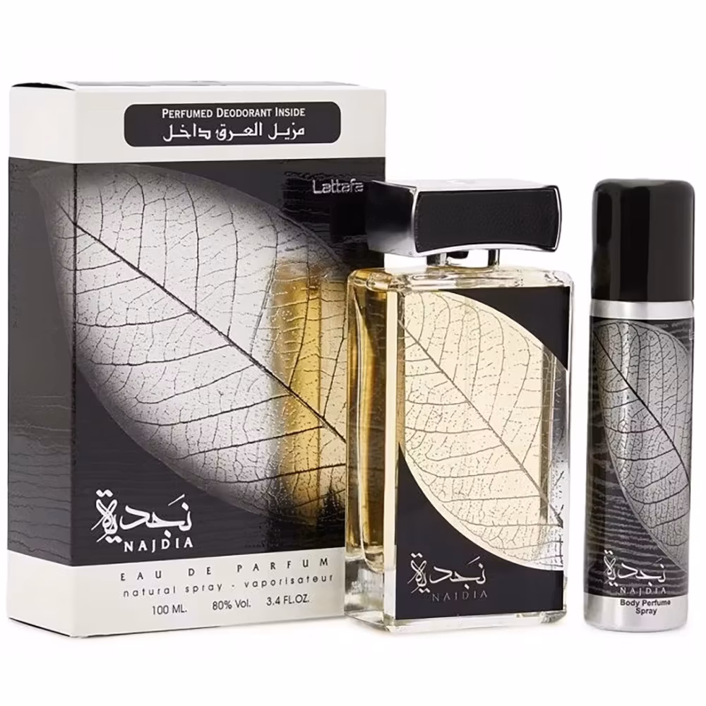 Lattafa Najdia Zestaw EDP 100 ml + DEO 50 ml