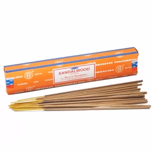 INDYJSKIE KADZIDEŁKA SATYA DRZEWO SANDAŁOWE SANDALWOOD 15 G