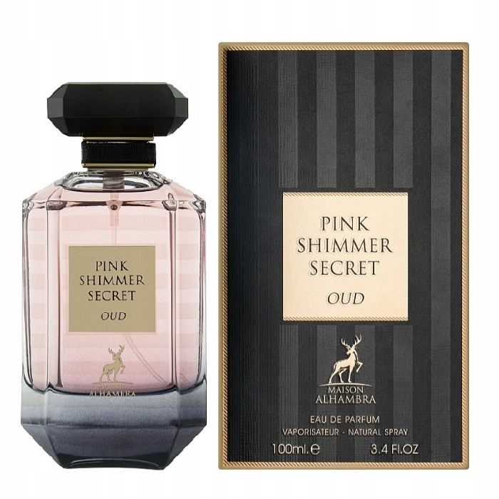 Maison Alhambra Pink Shimmer Secret Oud 100 ml - obrazek 2