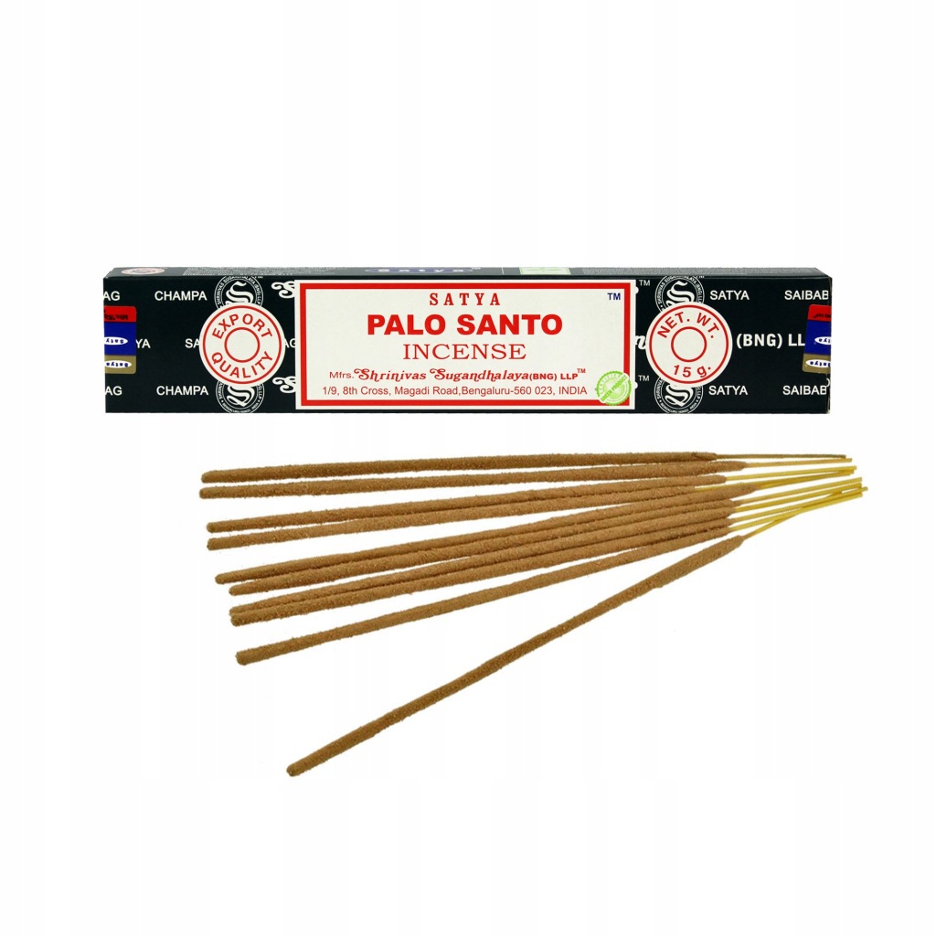 Naturalne kadzidełka Palo Santo Incense Satya 15g - obrazek 6
