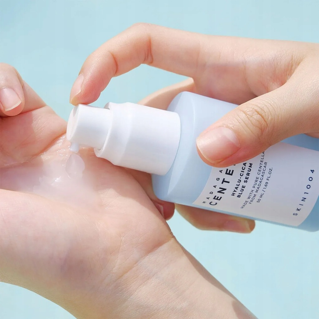 SKIN1004 Madagascar Centella HYALU-CICA Blue Serum 50ml - obrazek 3
