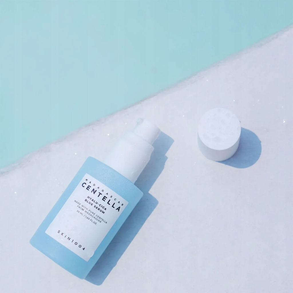 SKIN1004 Madagascar Centella HYALU-CICA Blue Serum 50ml - obrazek 5