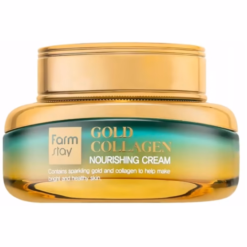 Farmstay Gold Collagen krem do twarzy z kolagenem i złotem 55 ml