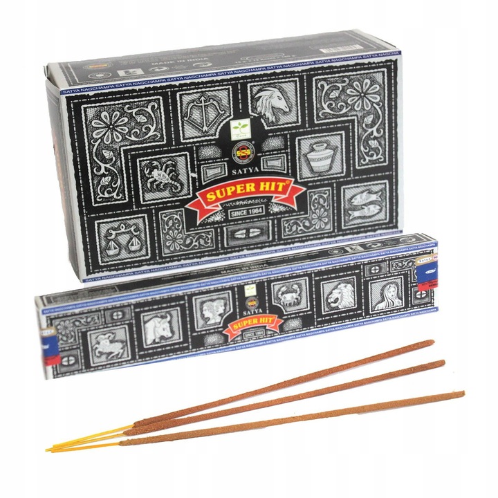 Kadzidełko Satya Super Hit Nag Champa 15 g - obrazek 3