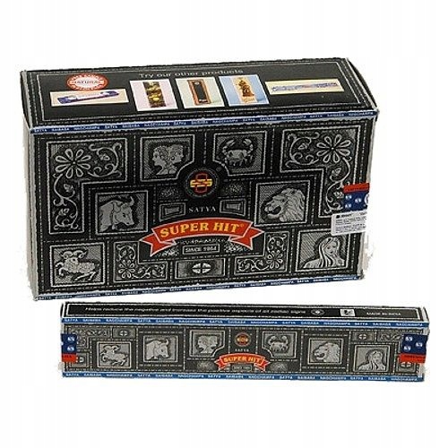 Kadzidełko Satya Super Hit Nag Champa 15 g - obrazek 4