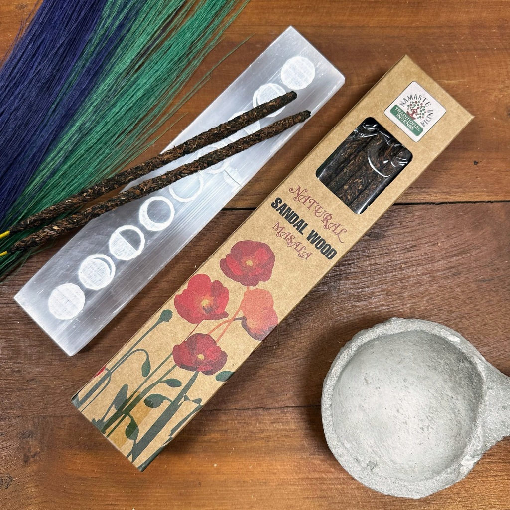 Naturalne Kadzidełka Botaniczne Masala - Sandalwood - obrazek 2