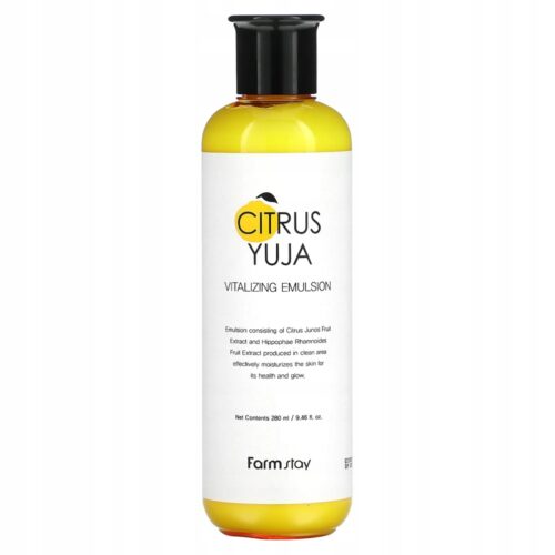 FarmStay Citrus Yuja rewitalizująca emulsja do twarzy 280 ml