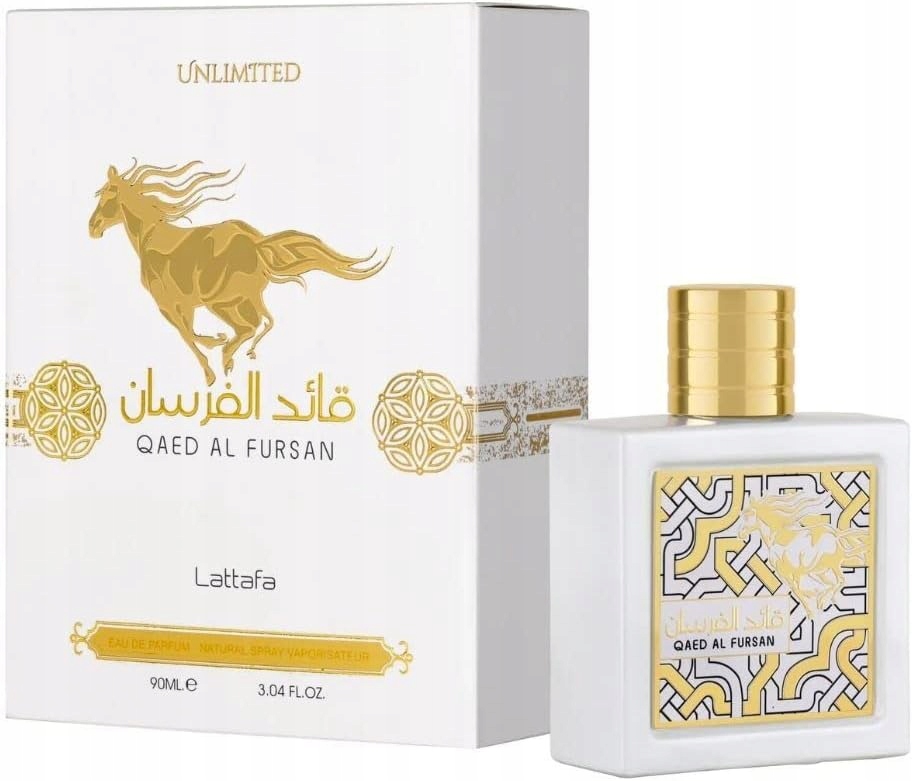 Lattafa Qaed al Fursan UNLIMITED EDP 90ML - obrazek 4