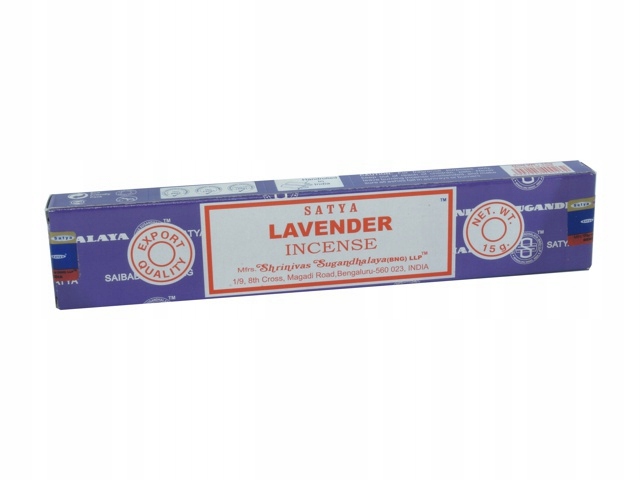 Kadzidełko Satya Lawenda Lavender 15 g - obrazek 5