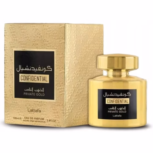 Lattafa Confidential Private Gold Perfumy Arabskie 100 ml EDP
