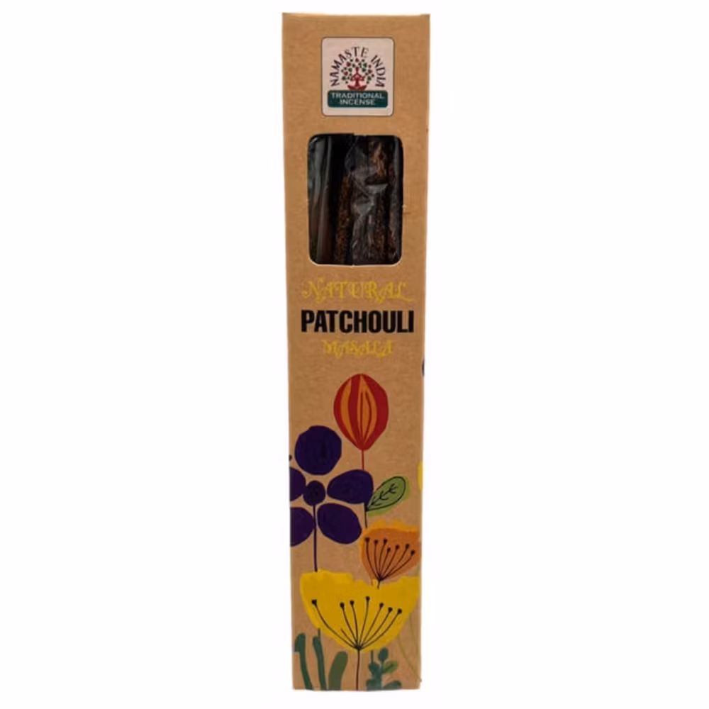 Namaste India Naturalne Kadzidełka Masala - Patchouli