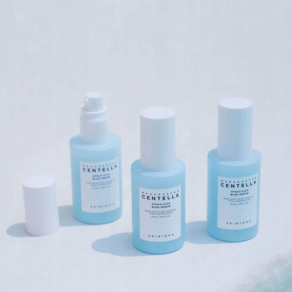 SKIN1004 Madagascar Centella HYALU-CICA Blue Serum 50ml - obrazek 2