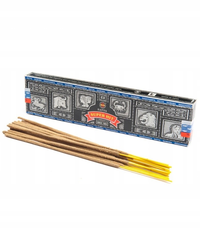 Kadzidełko Satya Super Hit Nag Champa 15 g - obrazek 2
