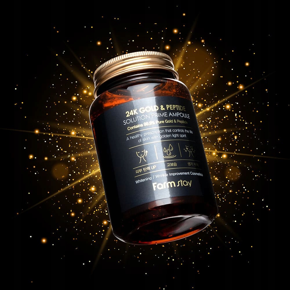 Farmstay 24K Gold Face Serum 250ml Serum do Twarzy - obrazek 2