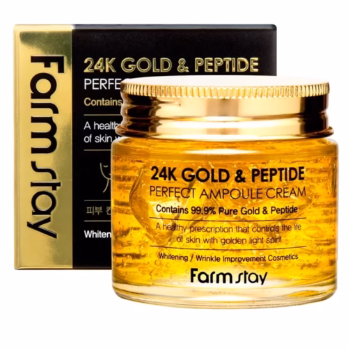 Żel wielozadaniowy do twarzy Farmstay 24K Gold 0 SPF dzień i noc 80 ml