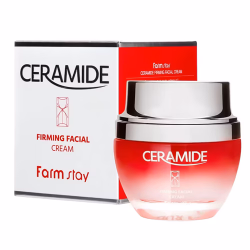 Farmstay Krem ujędrniający do twarzy Ceramide dzień i noc 50 ml