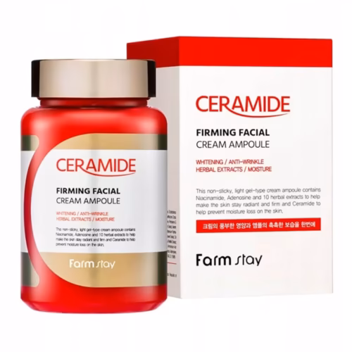 Farmstay Żel do twarzy Ceramide Firming Facial dzień i noc 250ml